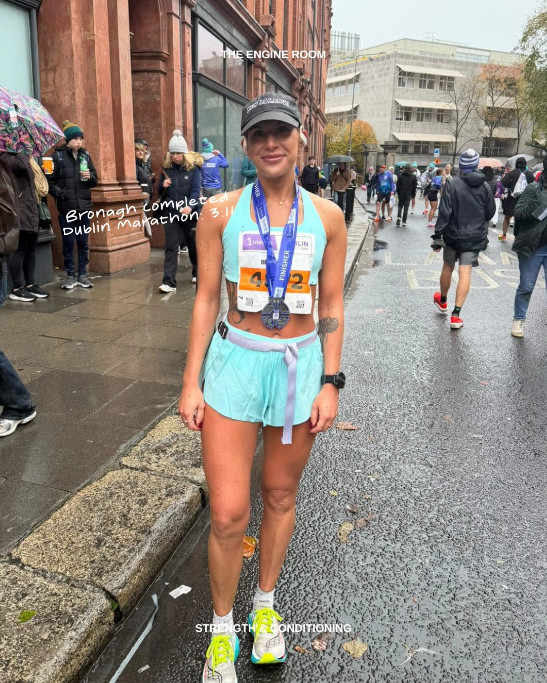 Bronagh completed Dublin marathon