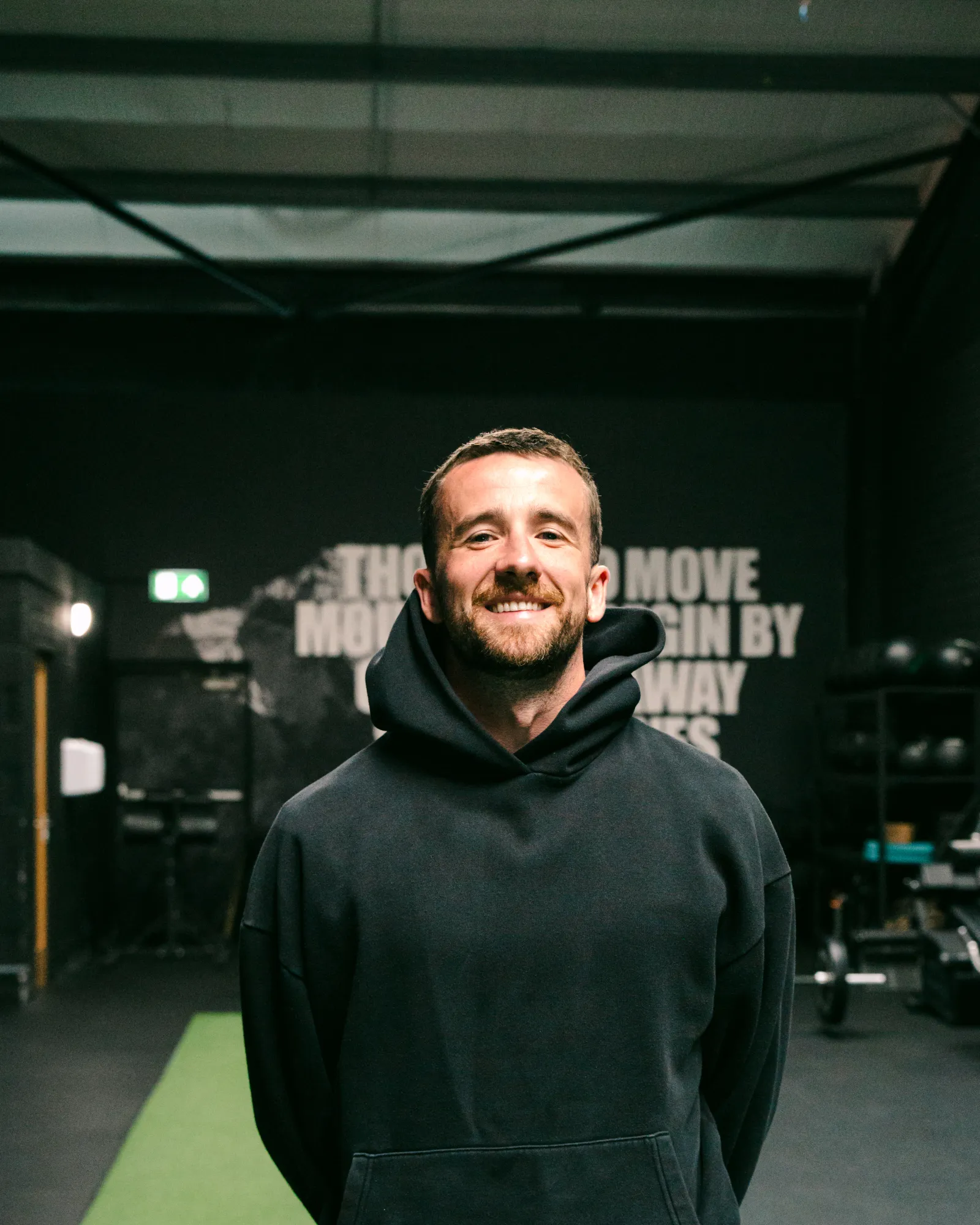 James McCabe, strength and conditioning coach
